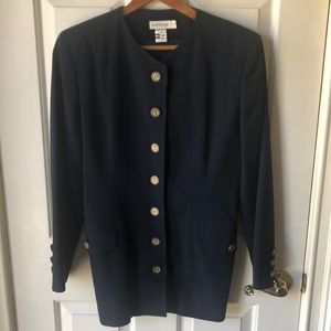 Ann Taylor navy blazer VINTAGE 1995